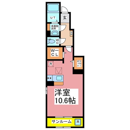 グランデージの物件間取画像